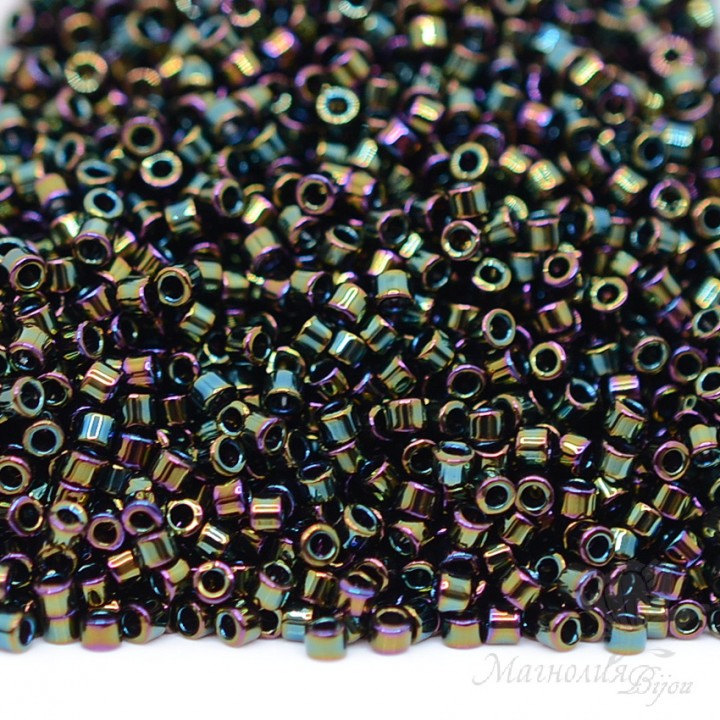 Beads Delica DB0003 Green Iris, 5 grams