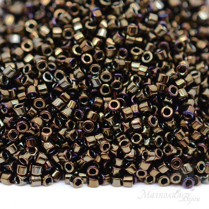 Beads Delica DB0007 Brown Iris, 5 grams
