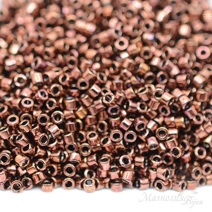 Beads Delica DB0012 Metallic Raspberry, 5 grams