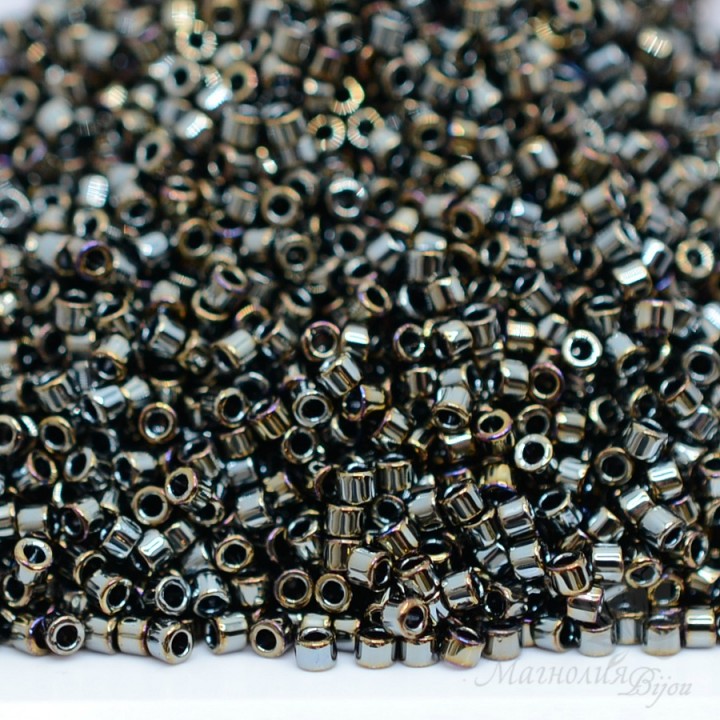 Beads Delica DB0026 Dark Steel, 5 grams