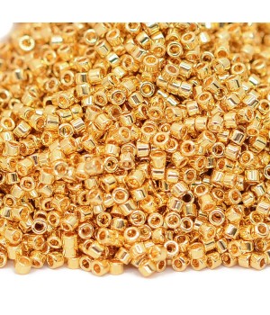 Beads Delica DB0031 Gold 24K Plated, 5 grams