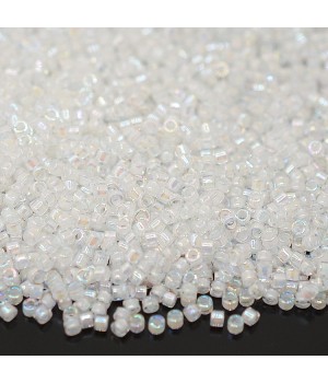 Delica bead DB0052 Off White AB, 5 grams
