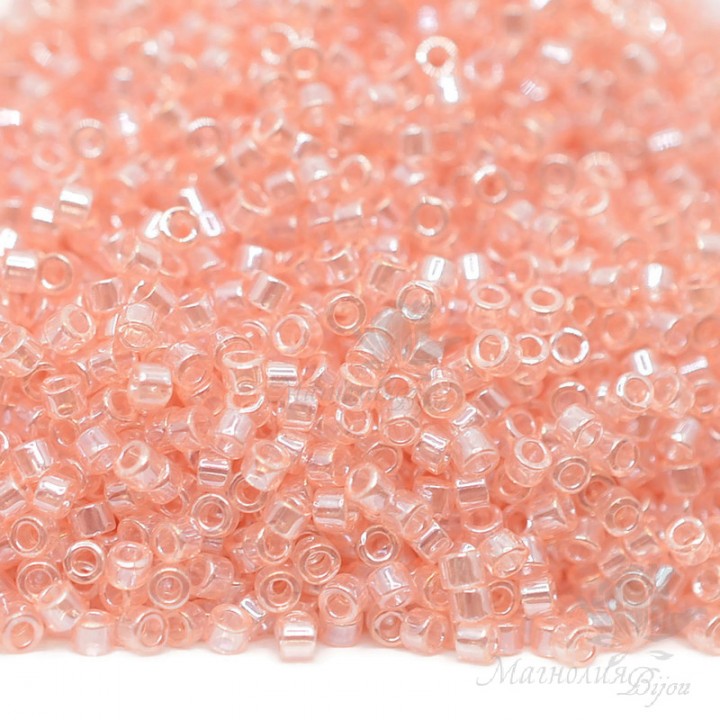 Beads Delica DB0106 Transparent Pink Luster, 5 grams