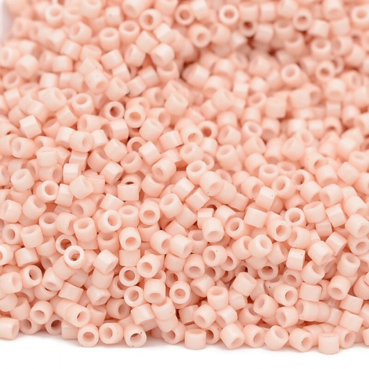 Бисер Delica DB0206 Opaque Salmon, 5 грамм Бисер Delica DB0206 Opaque Salmon, 5 грамм