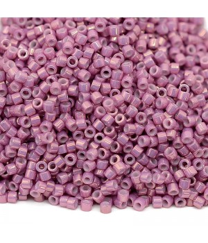 Delica bead DB0253 Pink Luster Opaque Mauve, 5 grams