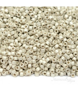 Beads Delica DB0335 Matte Galvanized Silver, 5 grams