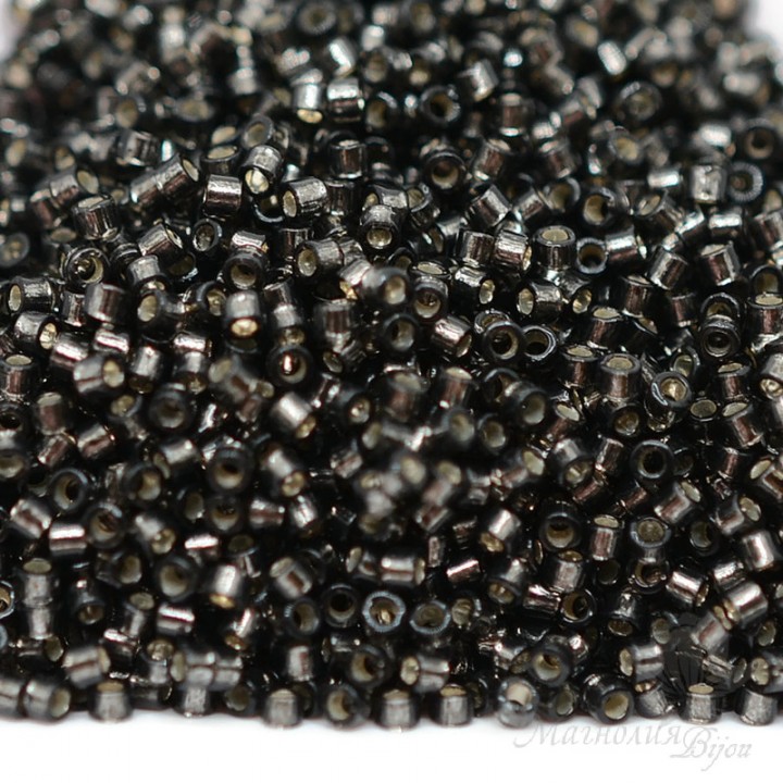 Beads Delica DB0613 S/L Dark Gray, 5 grams