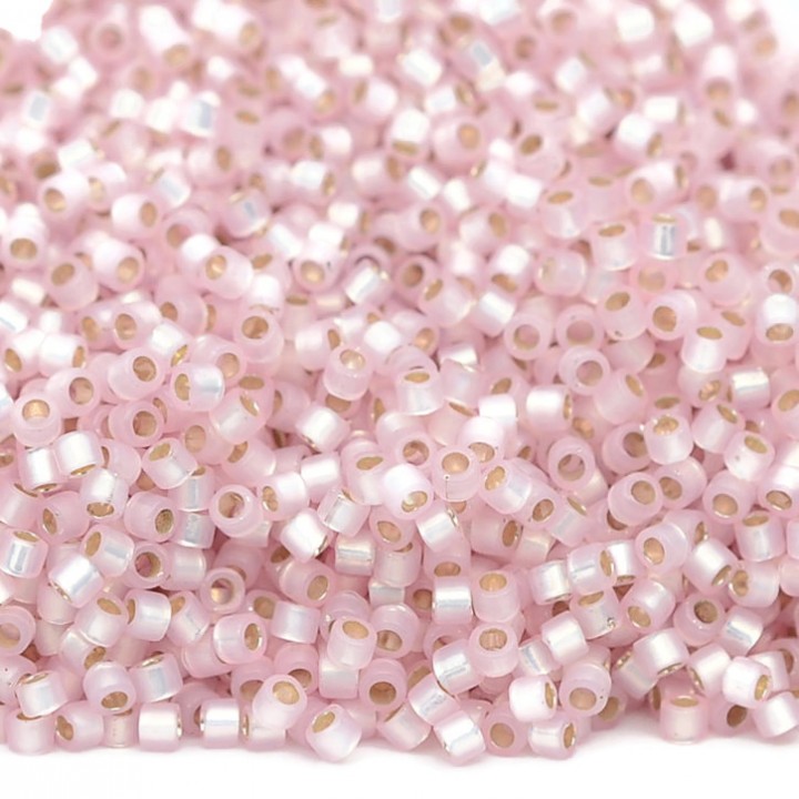 Бисер Delica DB0624 S/L Light Pink Alabaster, 5 грамм