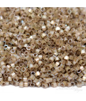 Beads Delica DB0680 Dyed Smoky Quartz Silk Satin, 5 grams
