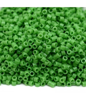 Beads Delica DB0724 Opaque Pea Green, 5 grams