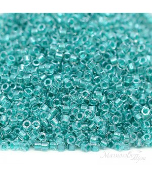 Beads Delica DB0918 Sparkling Teal Lined, 5 grams