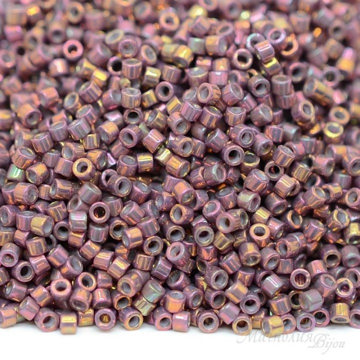 Beads Delica DB1013 Metallic Teaberry Luster, 5 grams