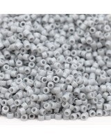 Бисер Delica DB1139 Opaque Ghost Gray, 5 грамм
