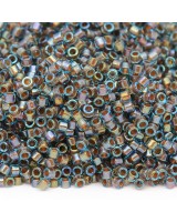 Бисер Delica DB1775 Topaz Lined Aqua AB, 5 грамм