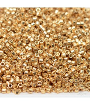Beads Delica DB1832 Duracoat Galvanized Gold, 5 grams