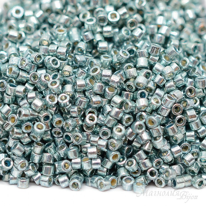 Beads Delica DB1846 Duracoat Galvanized Dark Seafoam, 5 grams