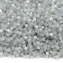 Beads Delica DB1871 Silk Inside Dyed Smoke Gray AB, 5 grams