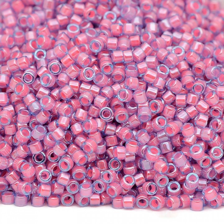 Бисер Delica DB2048 Luminous Pink Taffy, 5 грамм Бисер Delica DB2048 Luminous Pink Taffy, 5 грамм