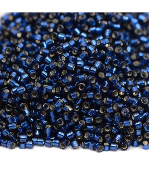 Beads Delica DB2191 Silver Line Duracoat Navy Blue, 5 grams