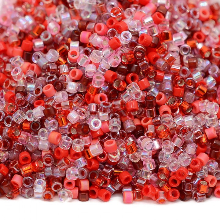 Beads Delica Mix05 Strawberry Fields, 5 grams