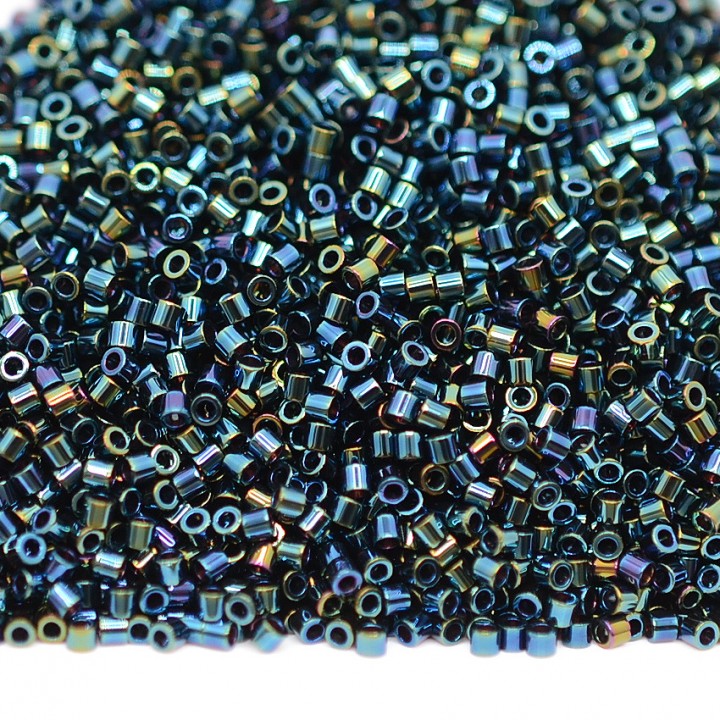 Beads Delica DBS0002 Blue Iris, 5 grams