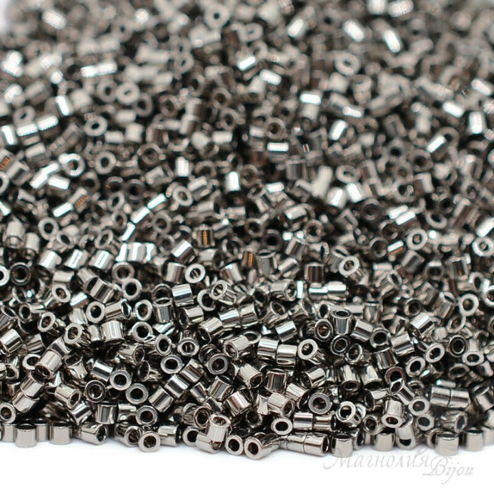 Beads Delica DBS0021 Steel, 5 grams