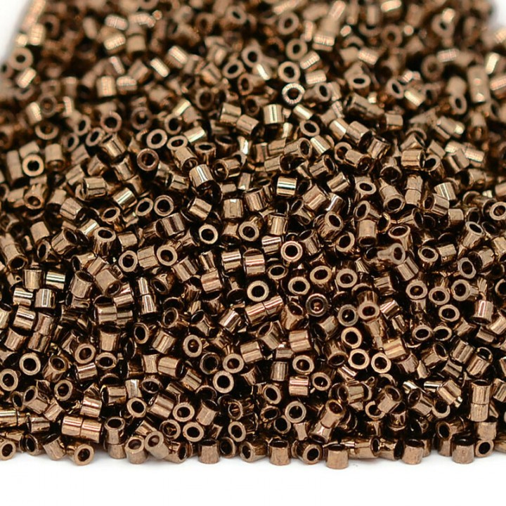 Beads Delica DBS0022 Metallic Bronze, 5 grams