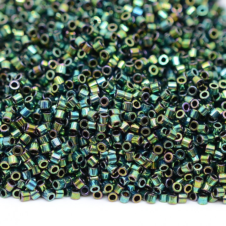 Beads Delica DBS0027 Metallic Teal Iris, 5 grams