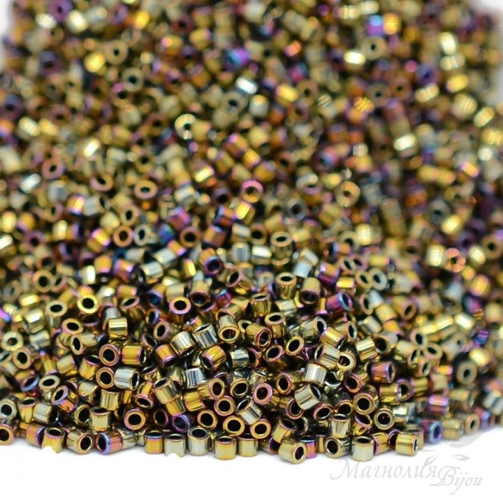 Beads Delica DBS0029 Metallic Golden Iris, 5 grams