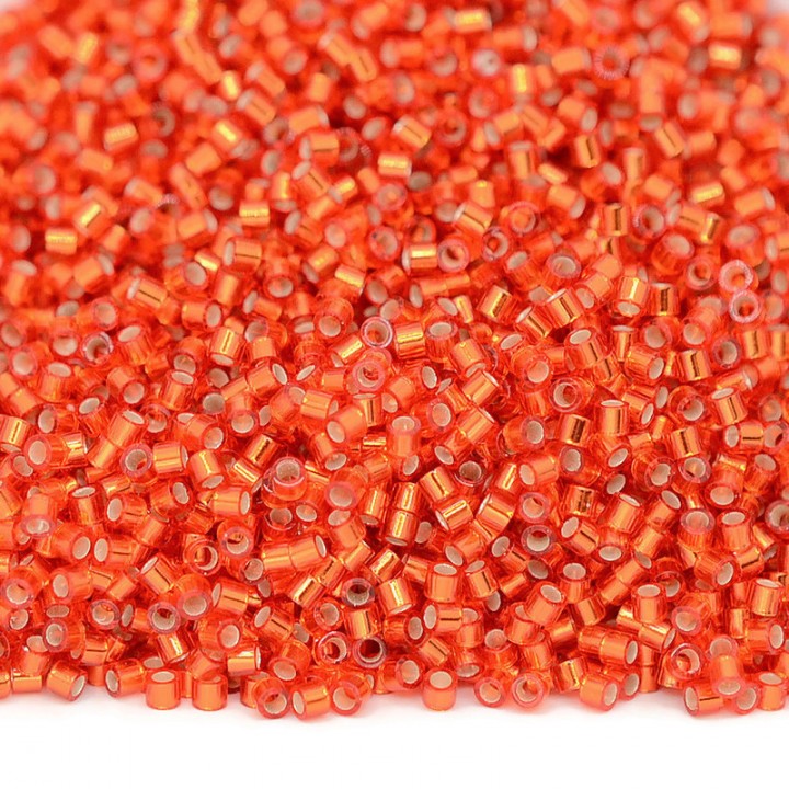 Beads Delica DBS0043 S/L Red, 5 grams