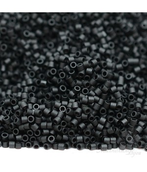 Beads Delica DBS0310 Matte Black, 5 grams