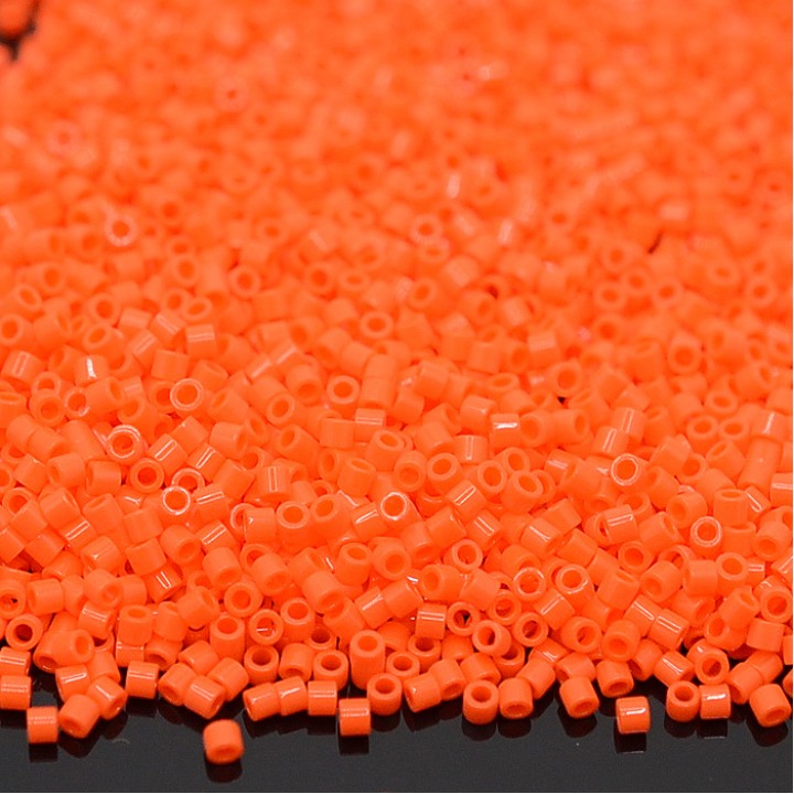 Beads Delica DBS0722 Opaque Orange, 5 grams