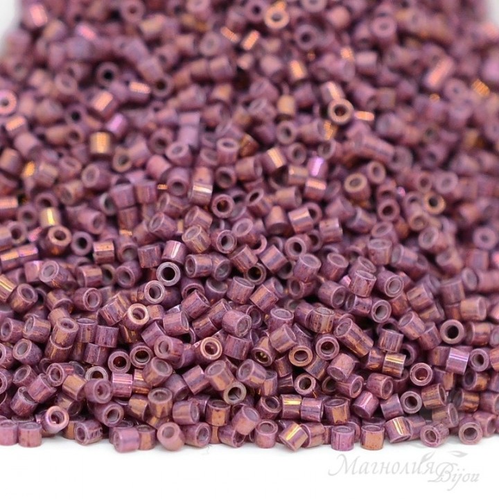 Beads Delica DBS1016 Metallic Rhbarb Luster, 5 grams