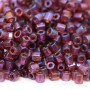 Beads Delica 8/0 Hex Cut DBCL-0104 Transparent Raspberry AB, 5 grams