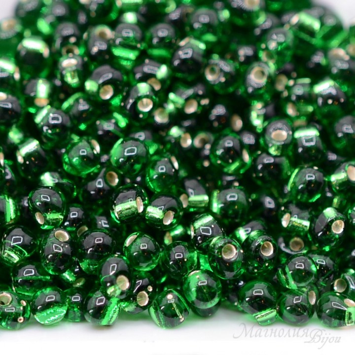 Beads Miyuki Drops 0016 S/L Green, 10 grams