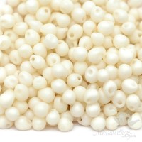 Бисер Miyuki Drops 2021 Matte Opaque Cream, 10 грамм