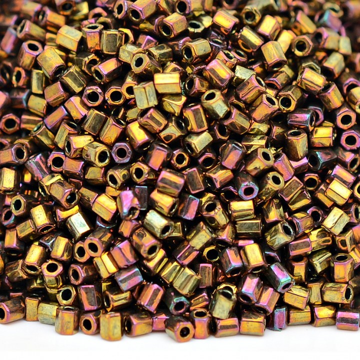 Hexagon 2Cut 11C-462(615) Metalic Gold Iris, 5g