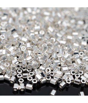 Hexagon 11C-961 Bright Sterling Silver Plated, 5 grams