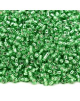 Бисер круглый 0015 11/0 S/L Light Green, 5 грамм