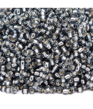 Rocalla Miyuki 0021 11/0 Silver Lined Gray, 5 gramos