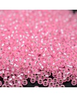 Бисер круглый 0022 11/0 S/L Pink, 5 грамм