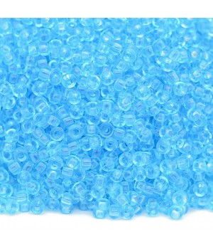 Бисер круглый 0148 11/0 Transparent Light Blue, 5 грамм