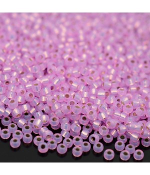 Бисер круглый 0644 11/0  S/L Pink, 5 грамм