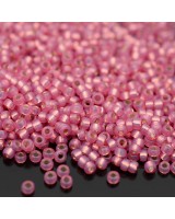 Бисер круглый 0645 11/0  S/L Dark Rose Alabaster, 5 грамм