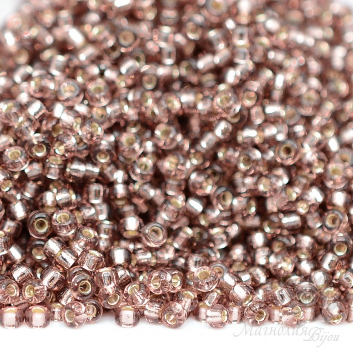 Beads round 0012 11/0 S/L Light Amethyst, 5 grams