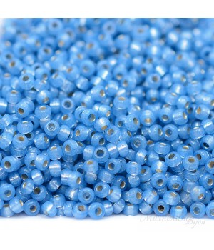 Round beads 4242 11/0 Duracoat S/L Agua, 5 grams