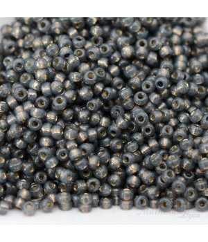 Round beads 4251 11/0 Duracoat S/L Charcoal, 5 grams