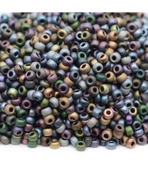 Rocalla Miyuki 11/0 MIX-24 Matte Heavy Metals, 5g