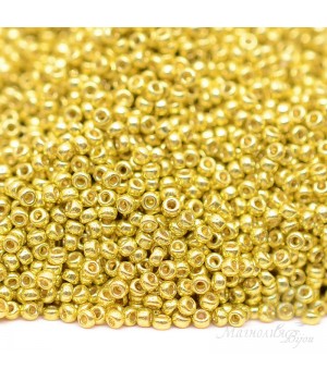 Beads round 4205 15/0 Duracoat Galvanized Zest, 5 grams