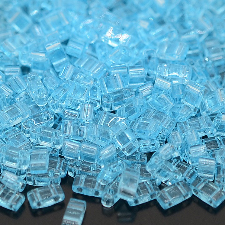 Miyuki Beads Half TILA 148 Transparent Light Blue, 5 grams